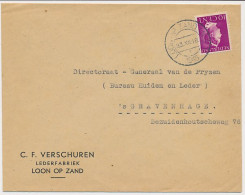 Firma Envelop Loon Op Zand 1946 - Lederfabriek - Ohne Zuordnung