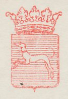 Meter Cut Netherlands 1983 Dog - Greyhound - Other & Unclassified