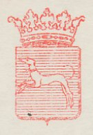 Meter Cut Netherlands 1983 Dog - Greyhound - Autres & Non Classés