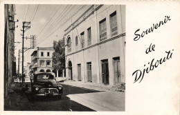 Djibouti, DJIBOUTI, La Rue De Paris Et L'Hotel De L'Europe (1950s) RPPC Postcard - Djibouti