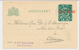 Briefkaart G. 183 II Hoogwoud - Obdam 1922 - Postal Stationery