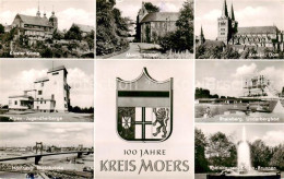 73797376 Moers Moers Kloster Kamp Schloss Alpen Jugendherberge Homberg Rheinbrue - Other & Unclassified