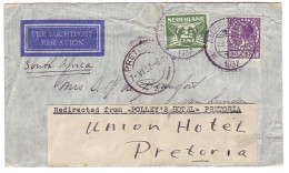 Em. Veth Amersfoort - Pretoria 1937 - Etiket : Redirected - Ohne Zuordnung
