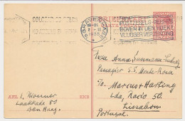 Briefkaart G. 231 Den Haag - Portugal 1935 - Postal Stationery