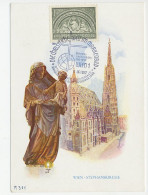 Maximum Card Austria 1952 Catholic Day Vienna - Otros & Sin Clasificación