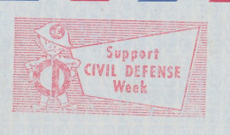 Meter Cover USA 1956 Civil Defense Week - Militaria