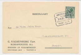 Treinblokstempel : Amsterdam - Nijmegen III 1936 - Ohne Zuordnung