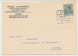 Treinblokstempel : Venlo - Nijmegen I 1932 - Ohne Zuordnung