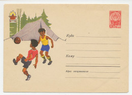 Postal Stationery Soviet Union 1963 Football  - Altri & Non Classificati