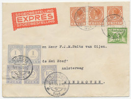 Em. Veth Expresse Den Haag - Endhoven 1934 - Afstandsport - Ohne Zuordnung