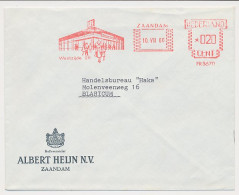 Meter Cover Netherlands 1966 Albert Heijn - Zaandam - Zonder Classificatie