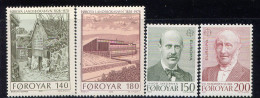 FAROE IS., 2 SETS, NO.'S 39-40 (MLH)  AND 53-54 (MNH) - Faeroër