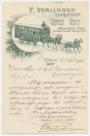 Firma Briefkaart Utrecht 1915 - Expediteur / Verhuizing - Ohne Zuordnung