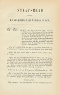 Staatsblad 1904 : Spoorlijn Heerlen - Carl - Sittard - Historische Documenten