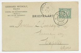 Firma Briefkaart Wijhe 1906 - Hoepel- En Mandenfabriek - Ohne Zuordnung