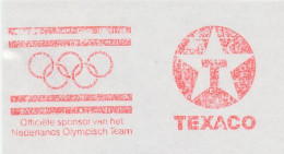 Meter Cut Netherlands 1991 Texaco - Official Sponsor Of The Dutch Olympic Team - Other & Unclassified