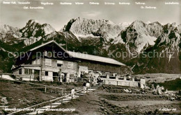 73797320 Wankhaus 1780m Garmisch-Partenkirchen Mit Karwendelgebirge  - Garmisch-Partenkirchen