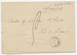 Naamstempel Numansdorp 1870 - Covers & Documents