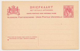 Briefkaart G. 77 Z-1 - Postwaardestukken