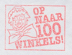 Meter Cover Netherlands 1992 Clown - Assen - Zirkus