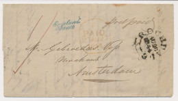 Rochdale GB / UK - Amsterdam 1844 - Engeland Franco - ...-1852 Voorlopers