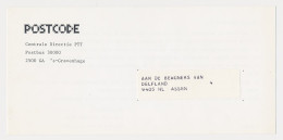 Dienst PTT Den Haag - Assen 1978 - Invoering Postcode - Zonder Classificatie