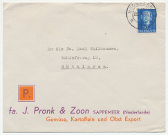 Firma Envelop Sappemeer 1950 - Groenten / Aardappelen - Ohne Zuordnung