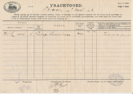 Vrachtbrief H.IJ.S.M. Hoorn - Den Haag 1912 - Zonder Classificatie