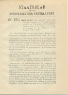 Staatsblad 1932 : Autobusdienst Hippolytushoef - Schagen - Historical Documents