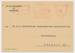 Firma Briefkaart Treebeek 1950 - Staatsmijn In Limburg - Non Classificati