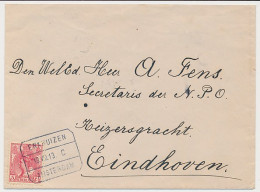 Treinblokstempel : Enkhuizen - Amsterdam C 1913 ( Purmerend ) - Zonder Classificatie