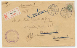 Em. Bontkraag Aangetekend Dragten - Duitsland 1910 - Unclassified