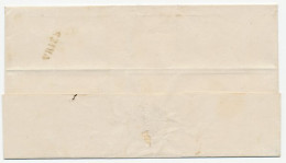 Naamstempel Vries 1858  - Brieven En Documenten
