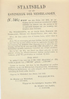 Staatsblad 1931 : Spoorlijn Zutphen - Deventer - Historical Documents