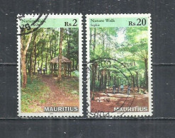 MAURITIUS 2016 - NATURE WALK - CPL. SET - POSTALLY USED OBLITERE GESTEMPELT USADO - Maurice (1968-...)