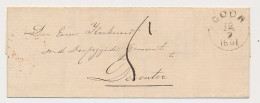 Borne - Goor - Deventer 1861 - Halve Cirkelstempel - ...-1852 Prephilately