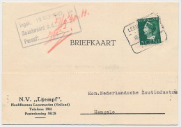 Firma Briefkaart Leeuwarden 1940 - IJs- En Melkpoederfabrieken - Ohne Zuordnung