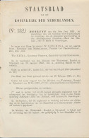 Staatsblad 1892 : Beveiliging Spoorwegbrug Schiedam - Historische Documenten