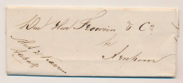 Amerongen - Arnhem 1872 - Met 2 Karren Tabak - Briefe U. Dokumente