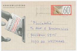 Verhuiskaart G. 57 Rotterdam - Westmaas 1992 - Interi Postali