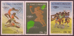 Sto. Tome & Principe 1987 - Olympic Games Barcelona 92 Gold Mnh** - Verano 1992: Barcelona