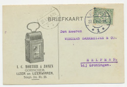 Firma Briefkaart Gorinchem 1914 - IJzerwaren / Lamp - Non Classés