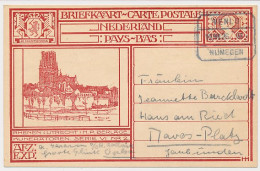 Briefkaart G. 199 J Oploo - Zwitserland 1926 - Ganzsachen
