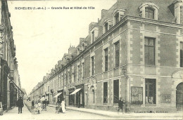 37  RICHELIEU - GRANDE RUE ET HOTEL DE VILLE (ref 8377) - Other & Unclassified