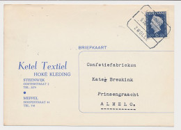 Treinblokstempel : Leeuwarden - Zwolle E 1949 - Sin Clasificación