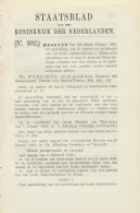 Staatsblad 1918 : Rijkstelefoonnet Edam - Documents Historiques