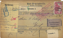 ALLEMAGNE Ca.1903: Bulletin D'Expédition CR De Chemnitz Pour Genève (Suisse) - Brieven En Documenten