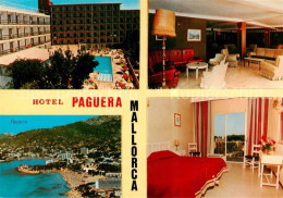 73797129 Paguera Mallorca Islas Baleares ES Hotel Paguera Pool Fliegeraufnahme F - Autres & Non Classés