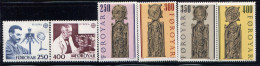 FAROE IS., 2 SETS, NO.'S 95-96 AND 102-105, MH - Faroe Islands