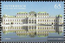 Austria 2860 (complete Issue) Unmounted Mint / Never Hinged 2010 Castle Belvedere - Ongebruikt